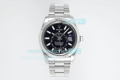 ZF Factory Replica Rolex Sky-Dweller Men's 42MM Rotatable Bezel Ring Command